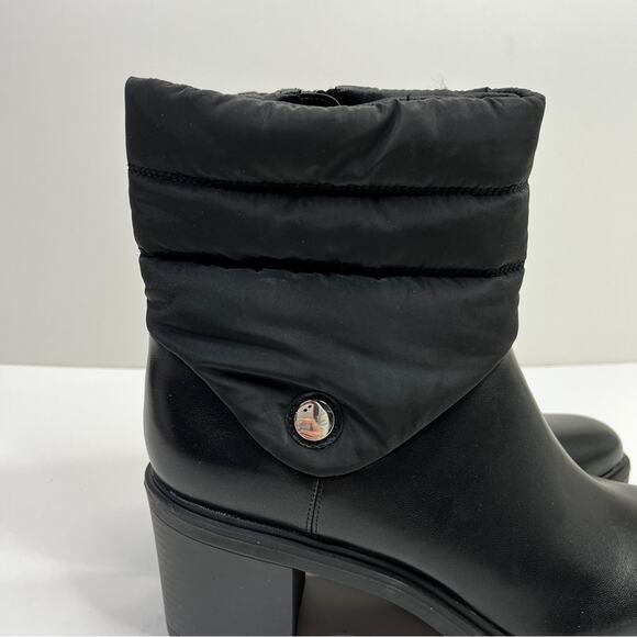 Alfani Belcalise lug sole puffer boots black - 9 - Picture 3 of 12